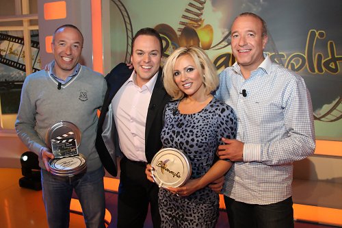 Frans Bauer lokt Tom Coronel in de val bij Bananasplit